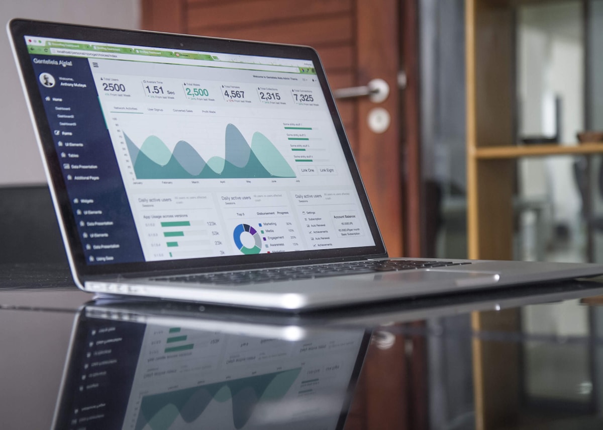 Dijital reklam performans verilerini gösteren analiz ekranı